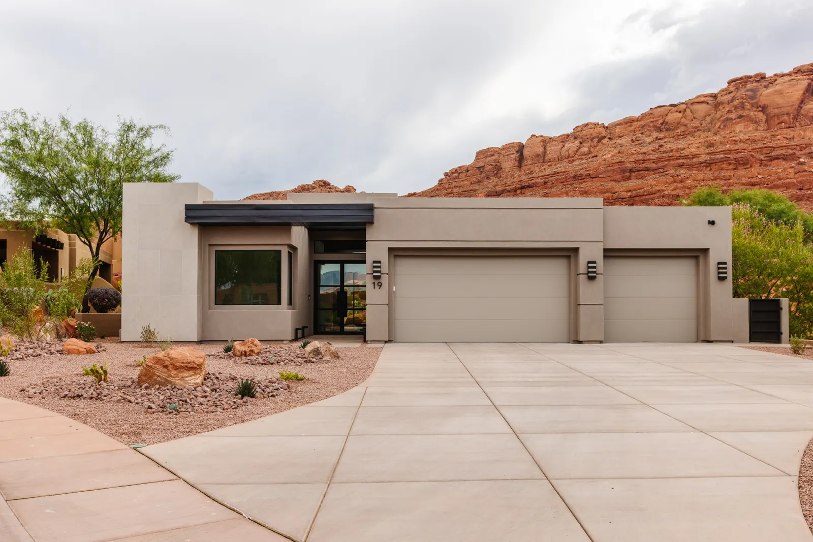 Luxury custom home interior